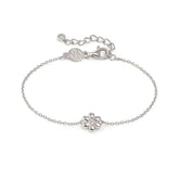 Nomination PETIT SPARKLE Armband aus 925er Silber, dazu mit Cubic Zirkonia verziertes Schmuckelement (010_Blume)